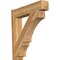 Ekena Millwork Balboa Craftsman Rough Sawn Outlooker, Western Red Cedar, 8"W x 36"D x 36"H OUT08X36X36BOA04RWR - alternate 1
